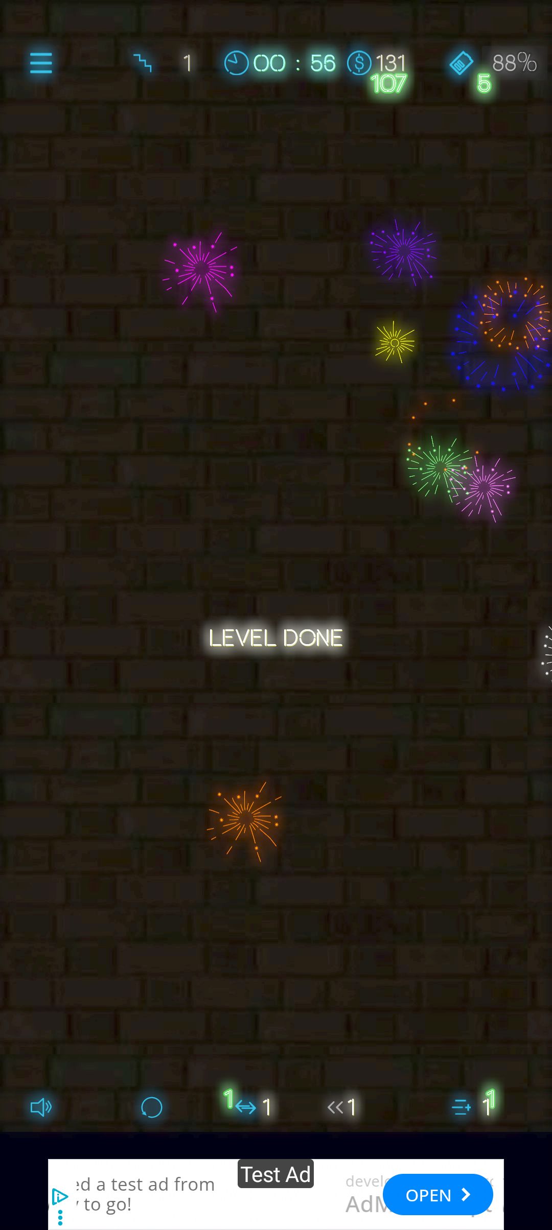 Screenshot from the 'Scattered Butterflies' game.